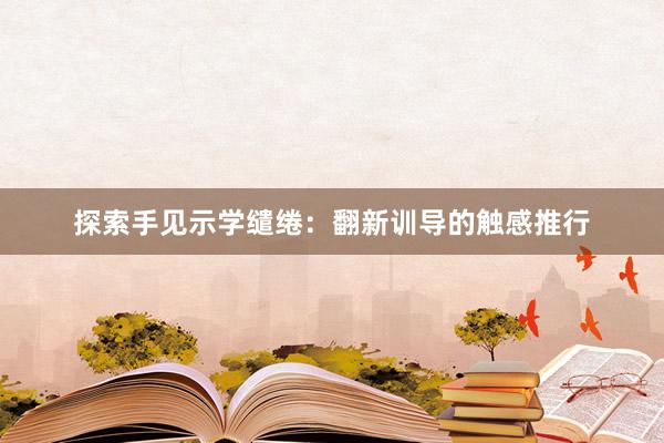 探索手见示学缱绻：翻新训导的触感推行